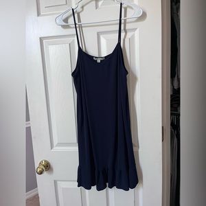 navy blue dress